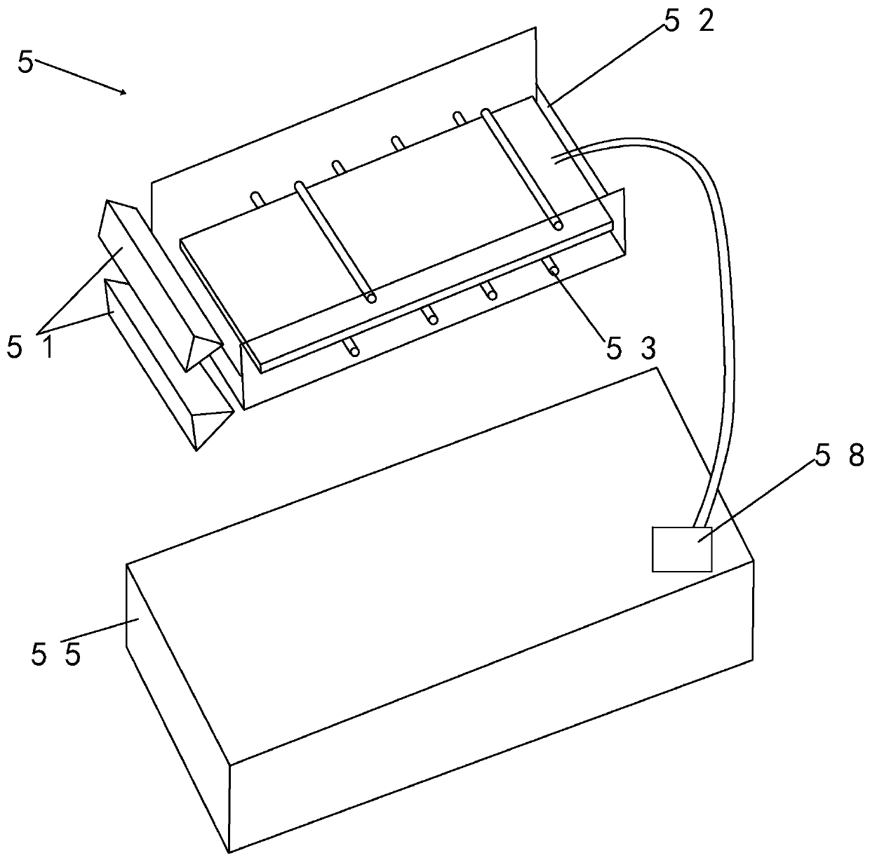 Closed pore rubber material and preparation process thereof