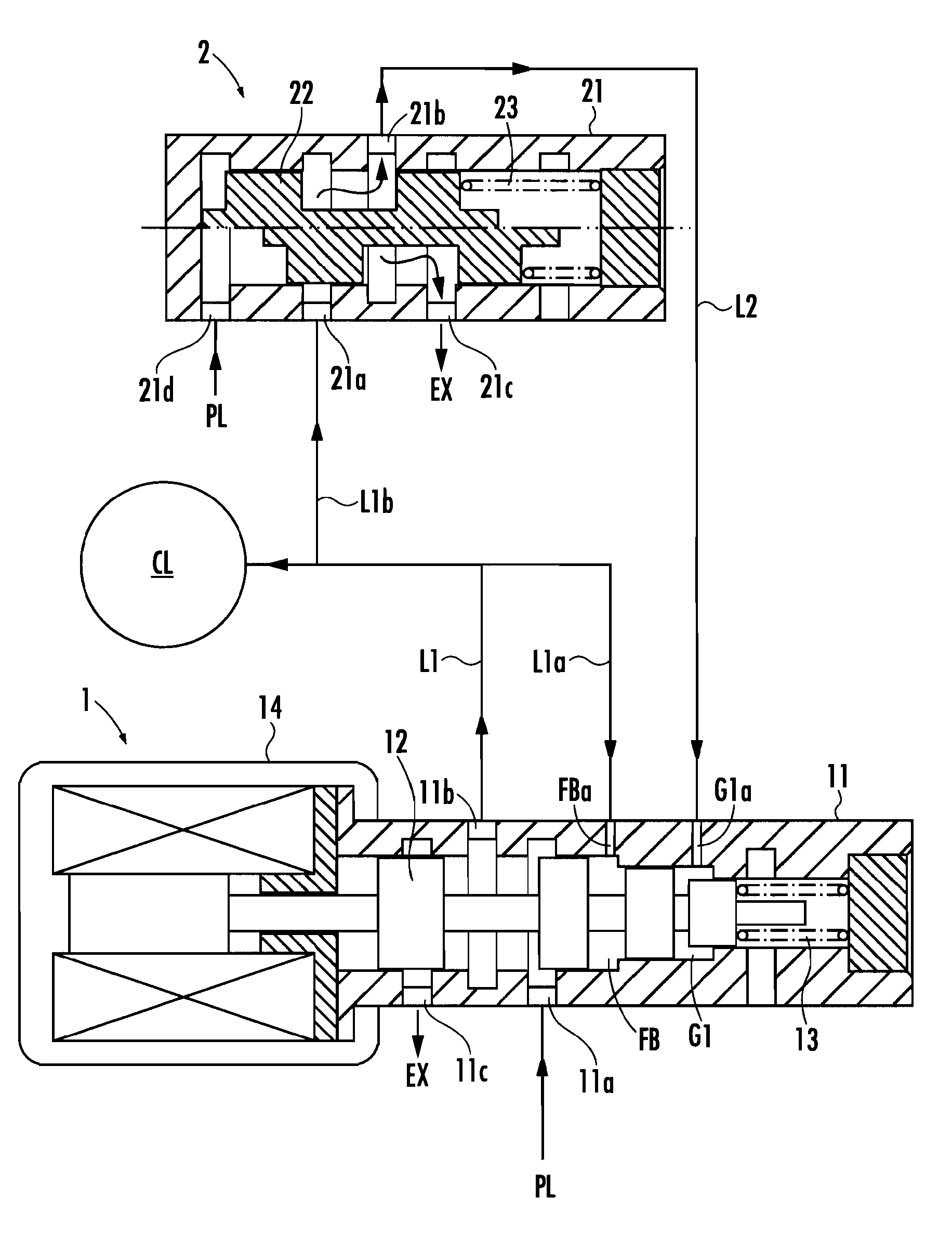 Hydraulic control device