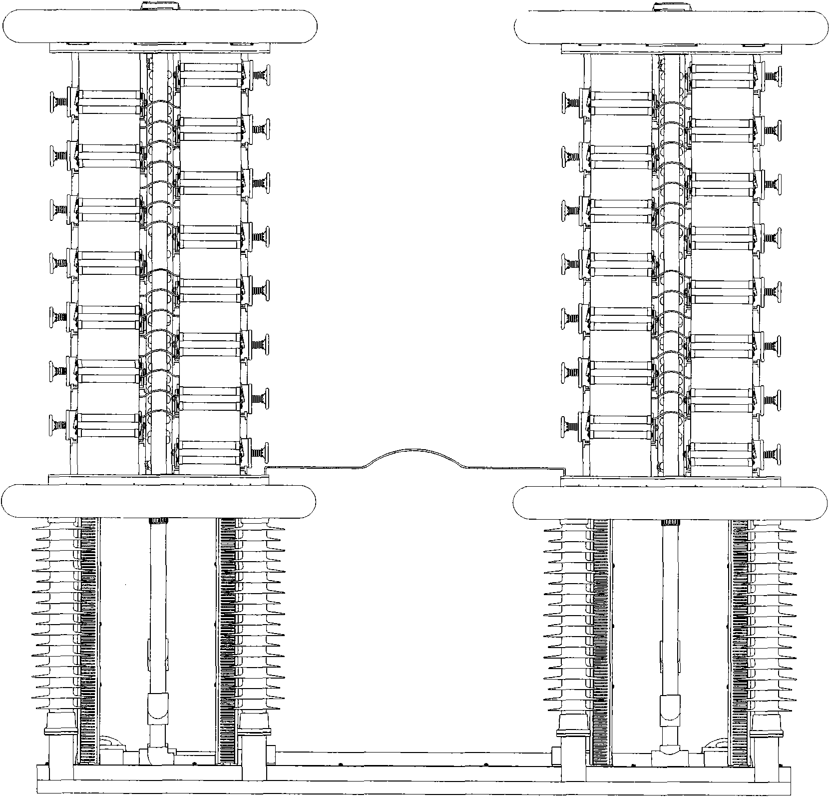 66kv optically-controlled water-cooling thyristor valve box