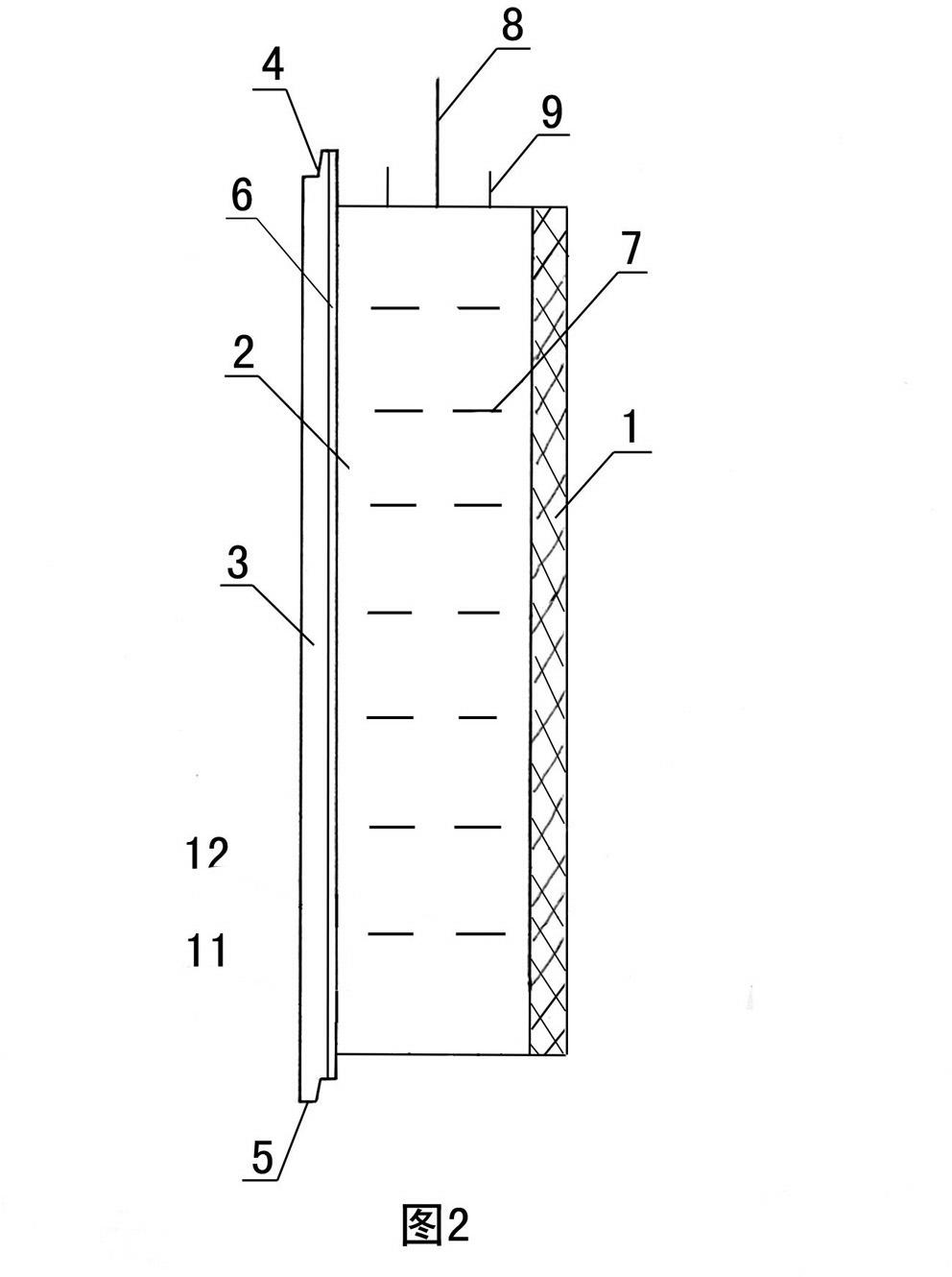 Block type wall system assembled by hoisting and construction method thereof