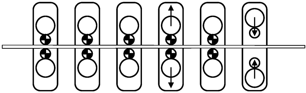 Dynamic variable procedure ferrite rolling method based on endless rolling