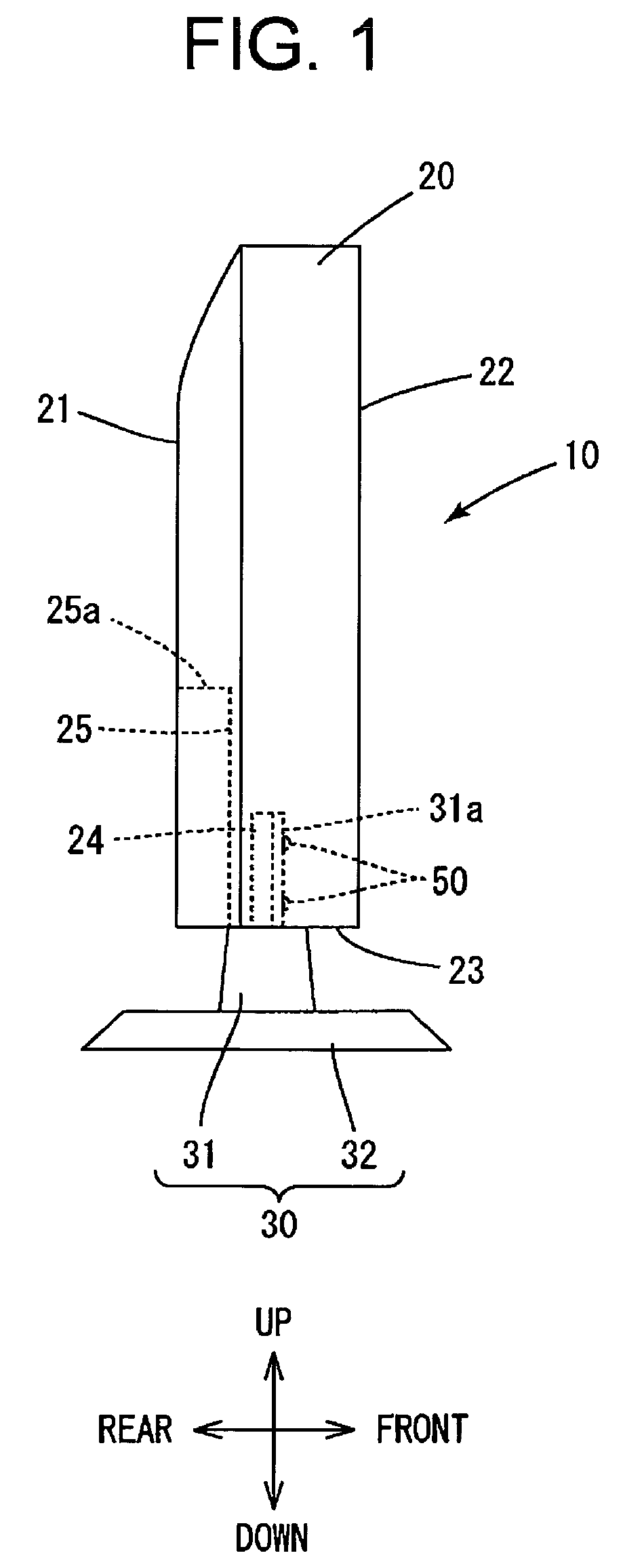 Panel display and display