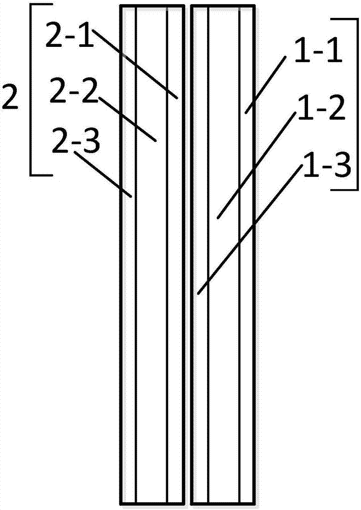 High voltage-low voltage combined busbar and manufacture method of same