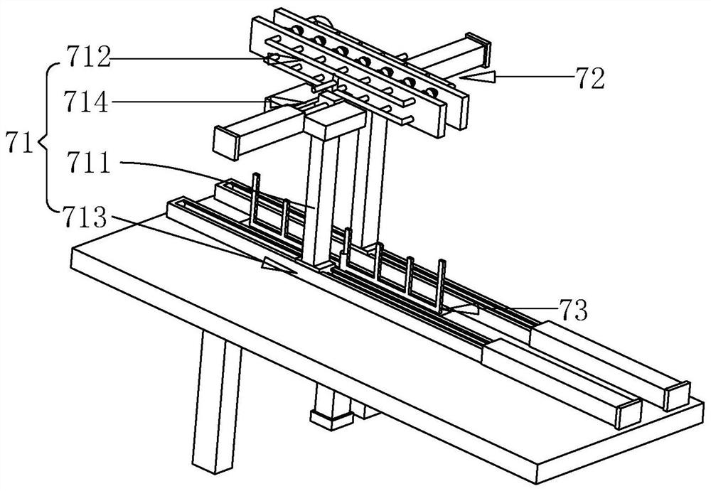 Hollow glass production line