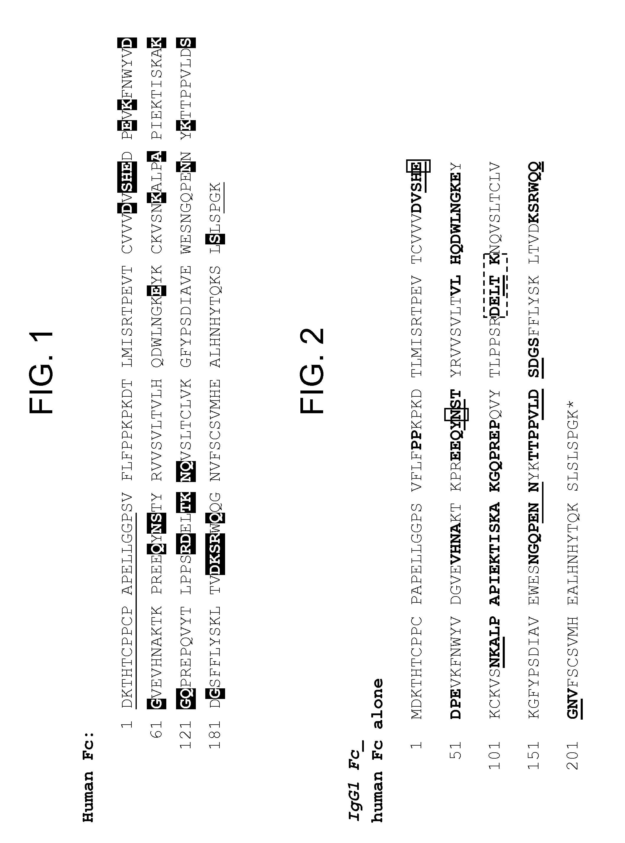 Modified Fc Molecules