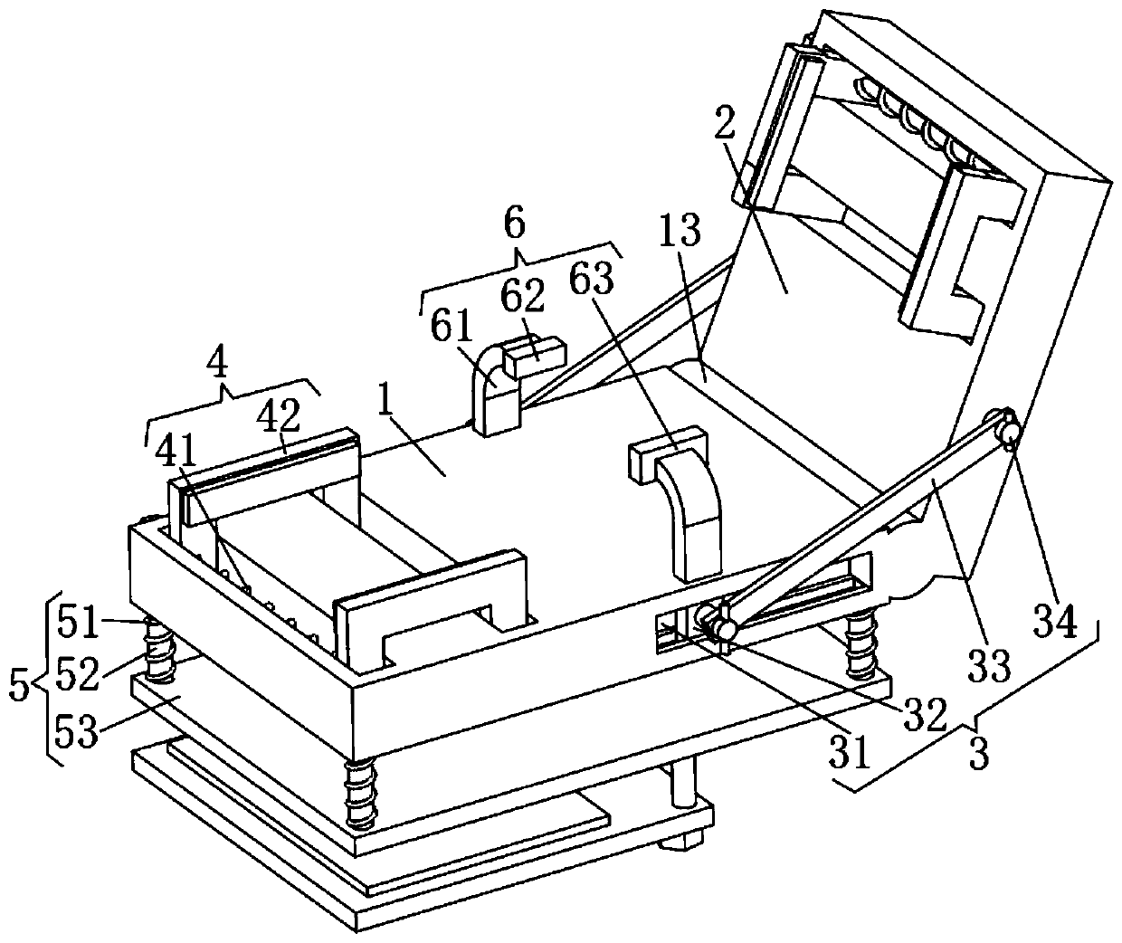 Multifunctional support plate for hand and foot surgery