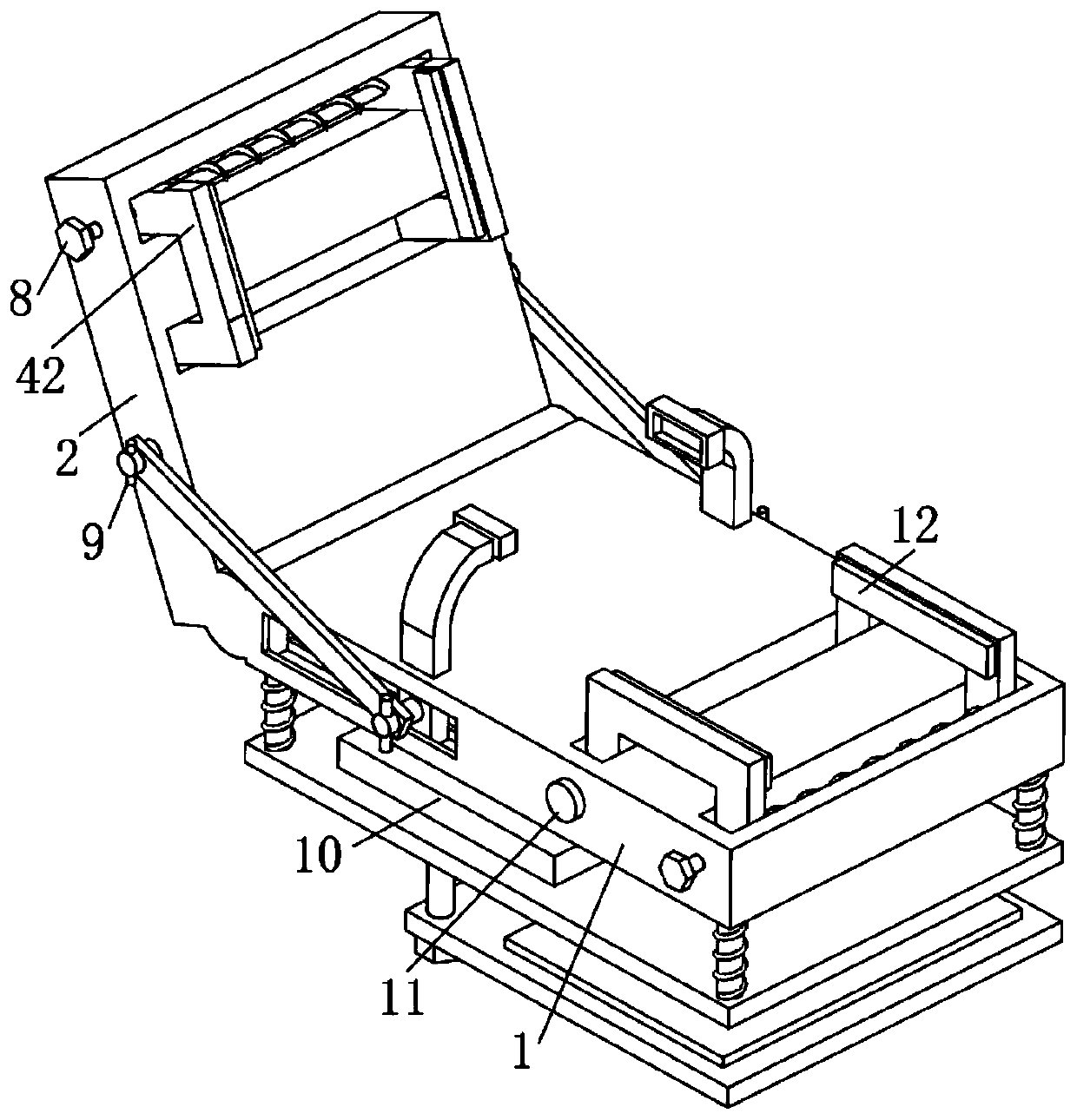 Multifunctional support plate for hand and foot surgery