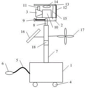 Women shoe advertisement projecting device convenient to use