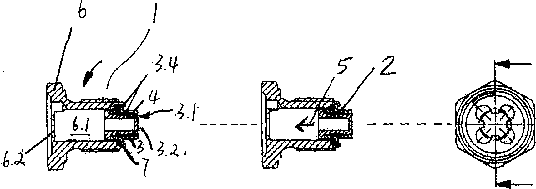 Packaged unit with thermal fuse function