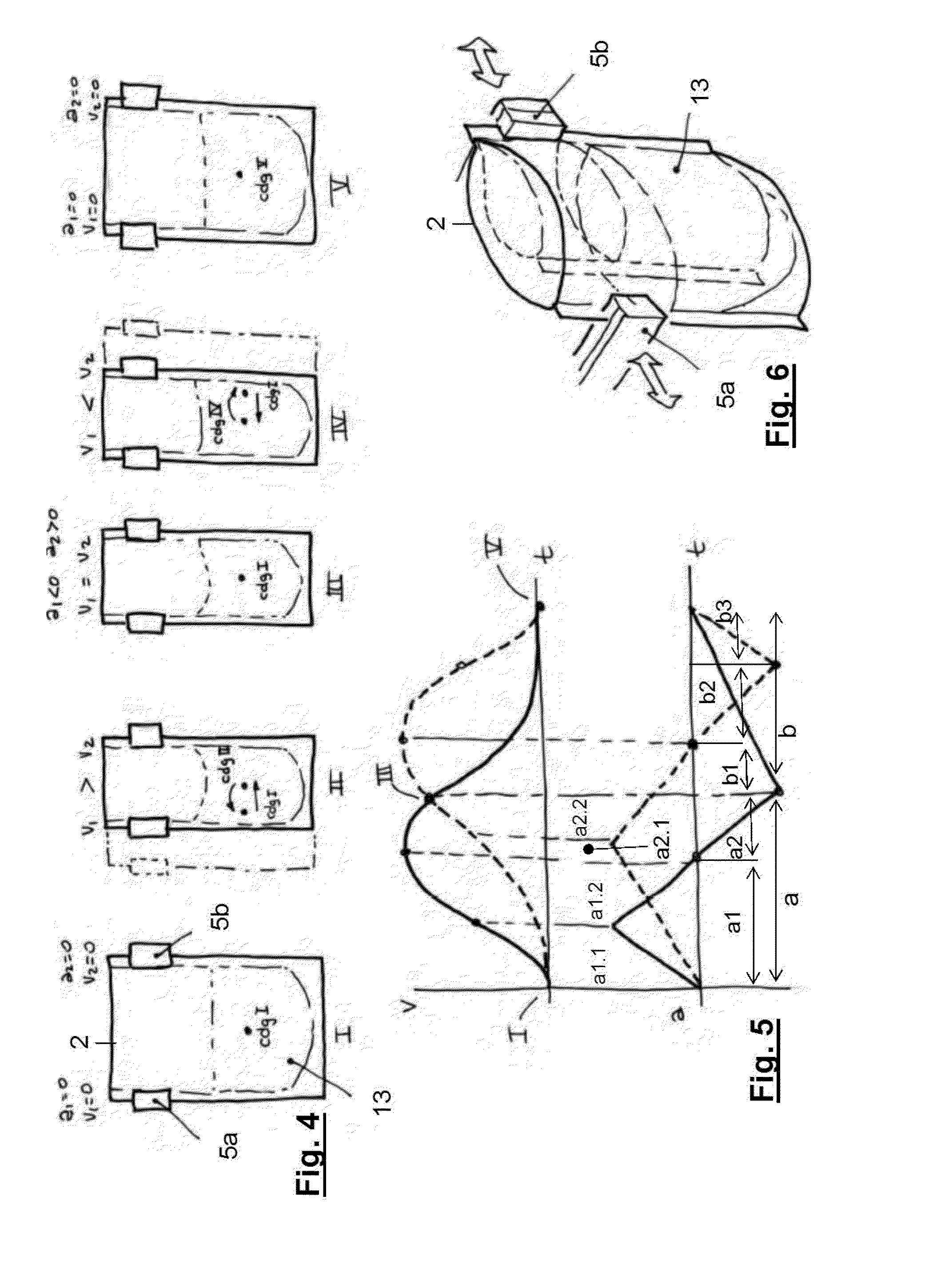 Device for transporting in a packaging line flexible packaging held suspended