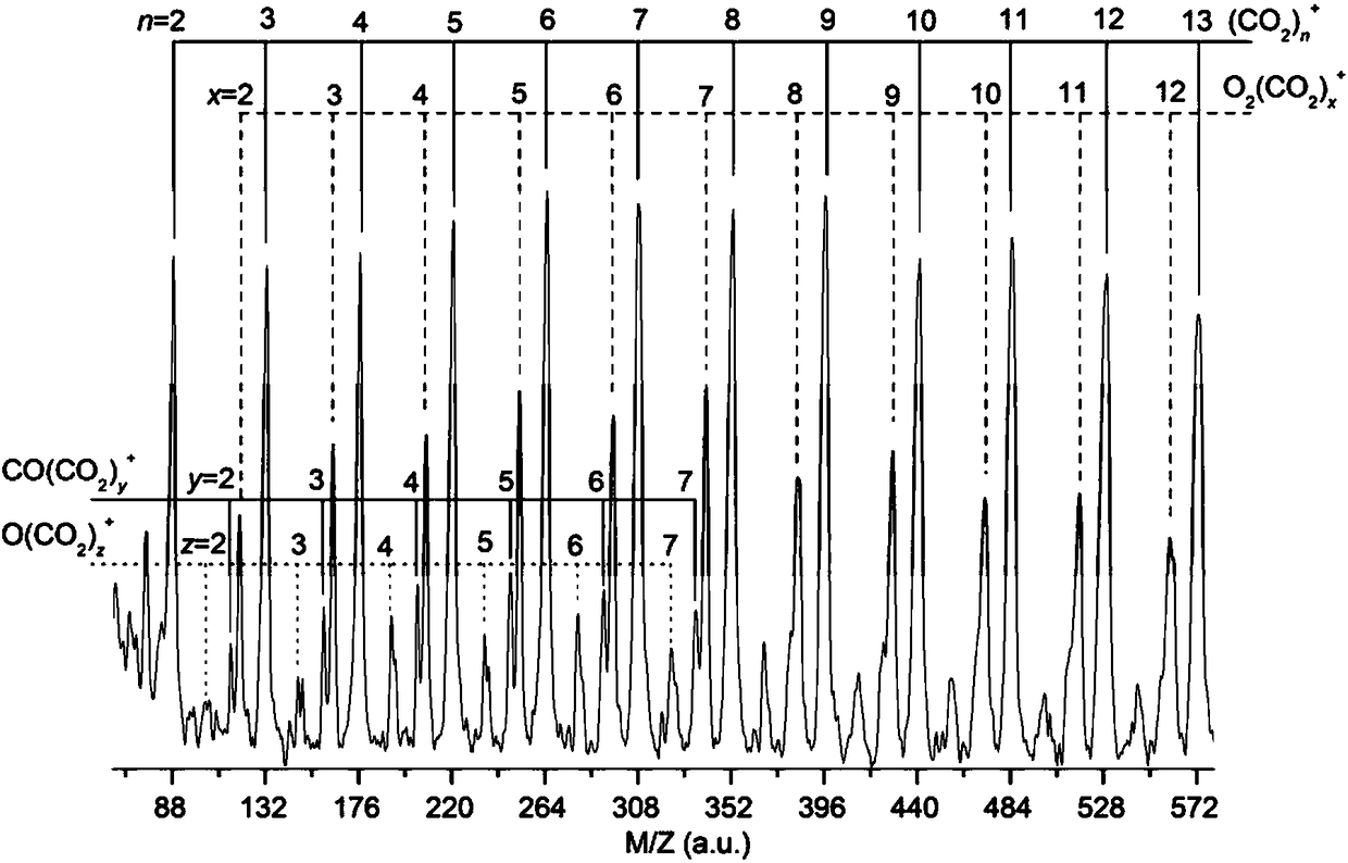 Variable temperature infrared light dissociation spectrum device