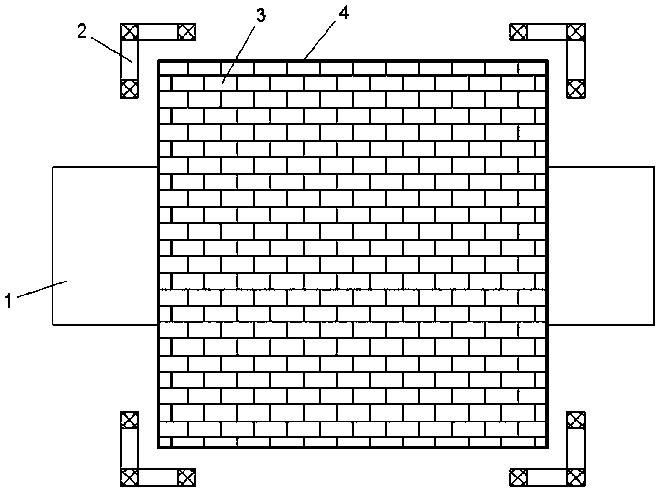 Method and device for controlling thaw settlement of pipes in permafrost regions by pontoon device