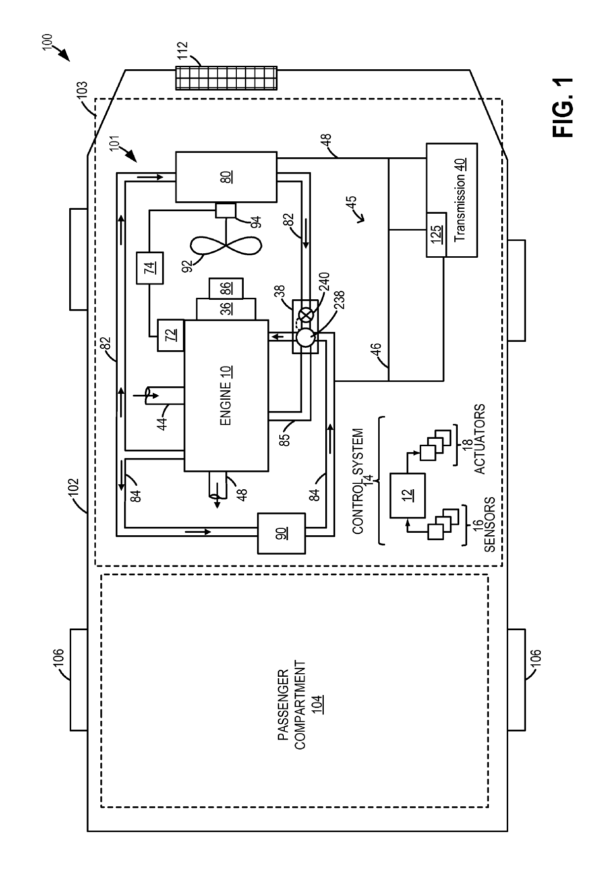 Method and system for engine cooling system control