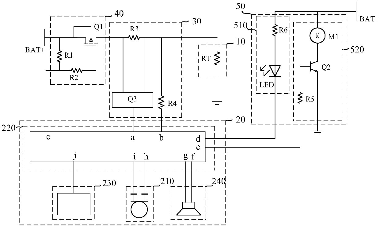 Electronic heating device and heating method thereof