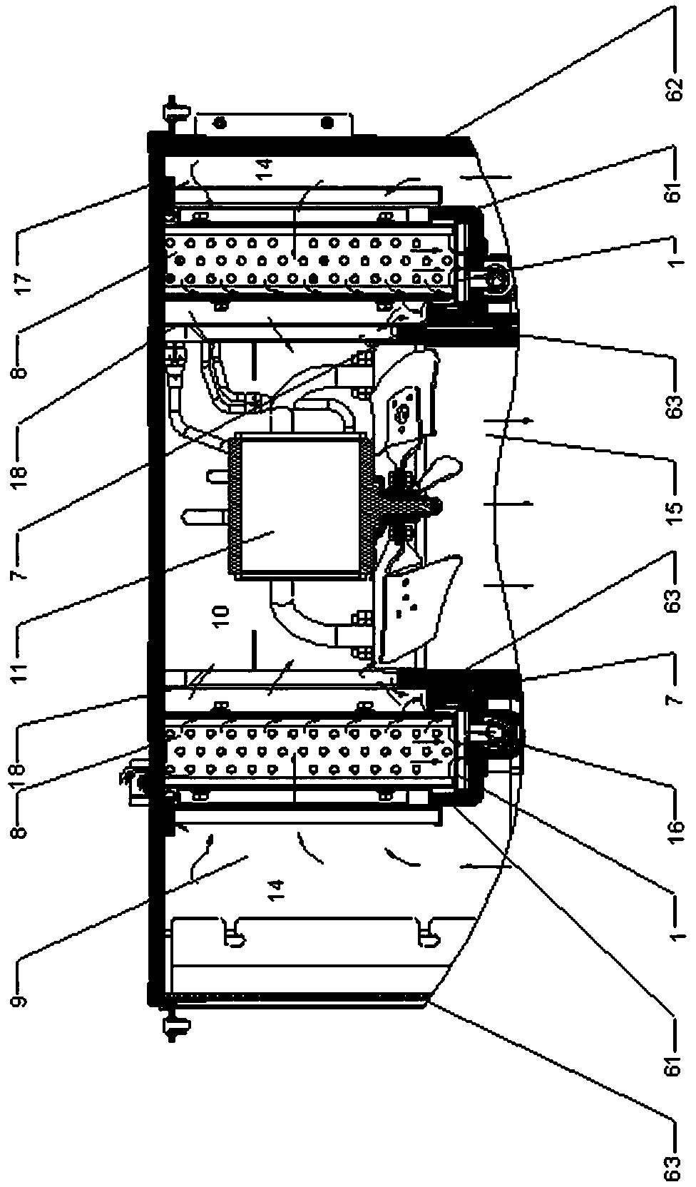 Anti-splashing device and air conditioner