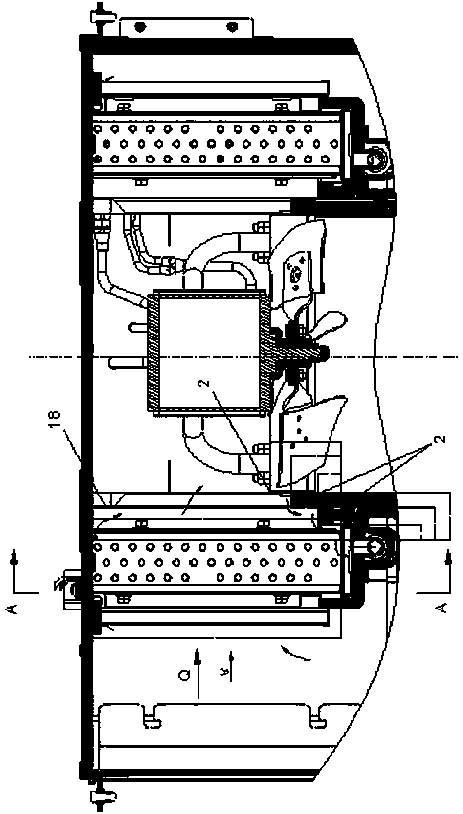 Anti-splashing device and air conditioner