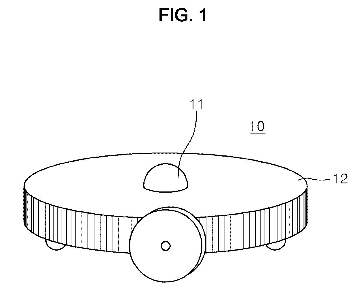 Method and apparatus to determine robot location using omni-directional image