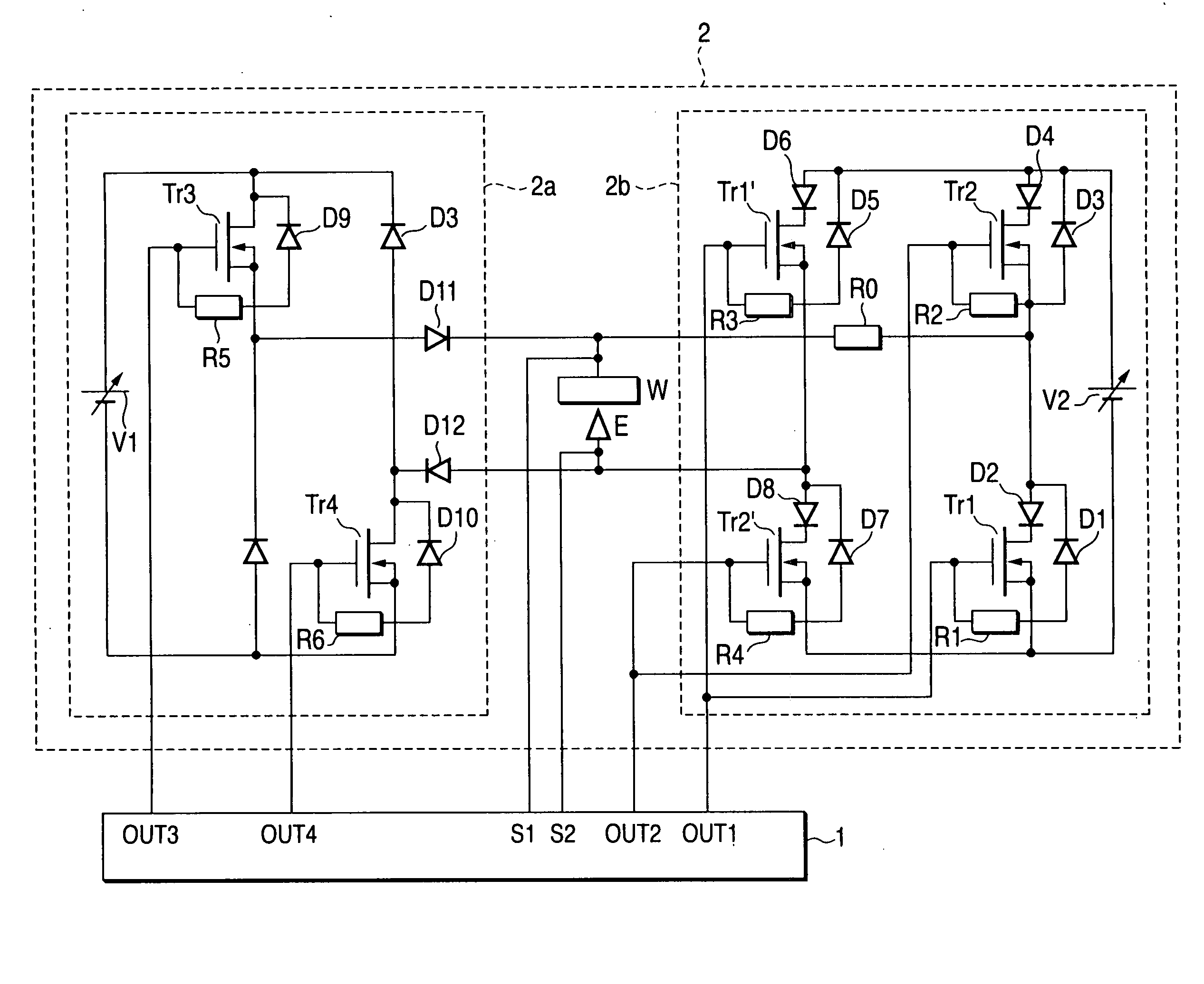 Electric power unit for machining of wire electric discharge machine