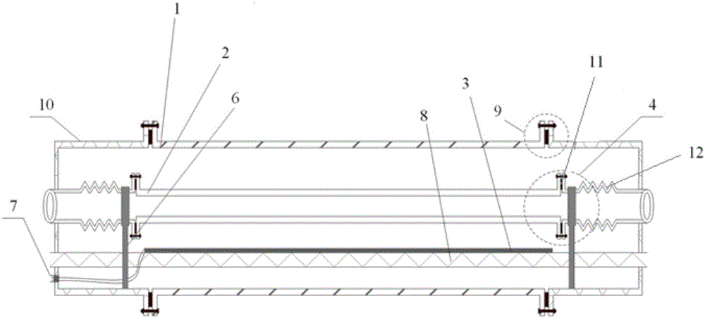 Concentrating solar photo-thermal and photoelectric mixed collector