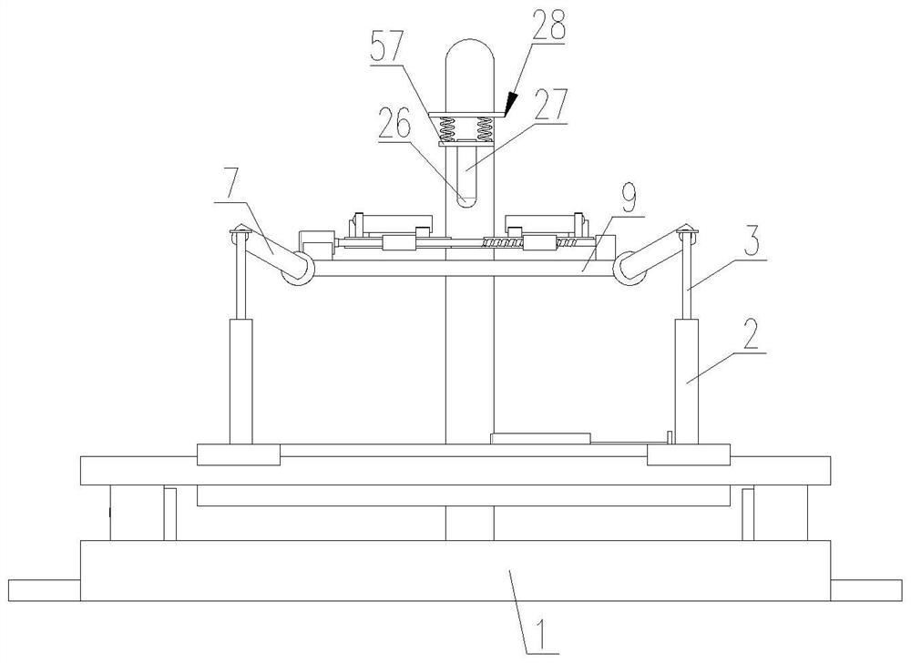 A detection structure for touch screen and its application method