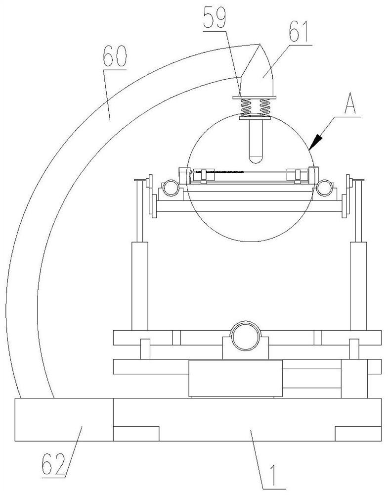 A detection structure for touch screen and its application method