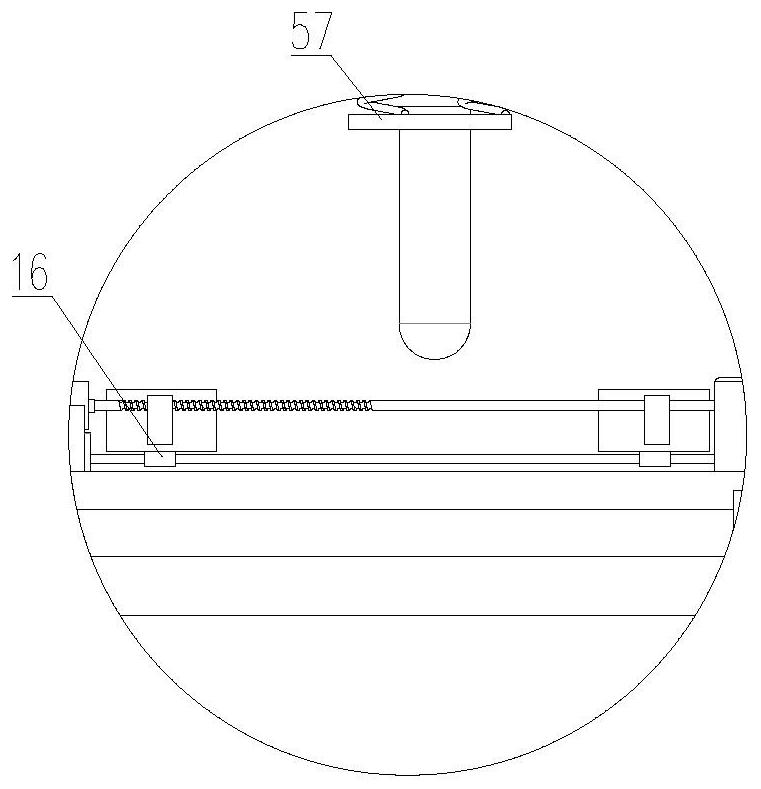 A detection structure for touch screen and its application method