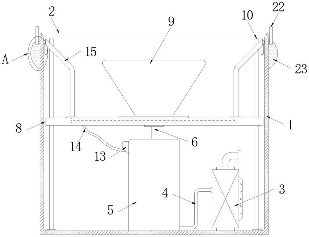 Holographic projection equipment capable of being quickly folded and unfolded