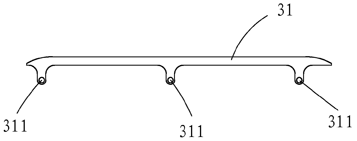 Drying equipment with grinding function for material conveying device