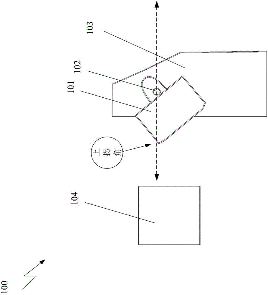 Counter force applying device, mask fabrication device and corresponding method