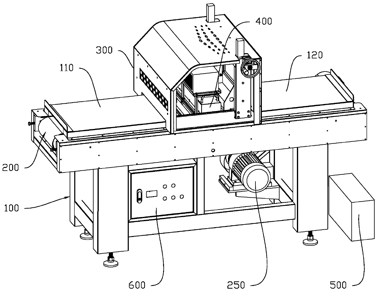 Ultra-matte light matting machine