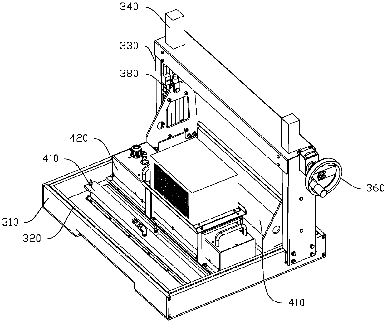 Ultra-matte light matting machine