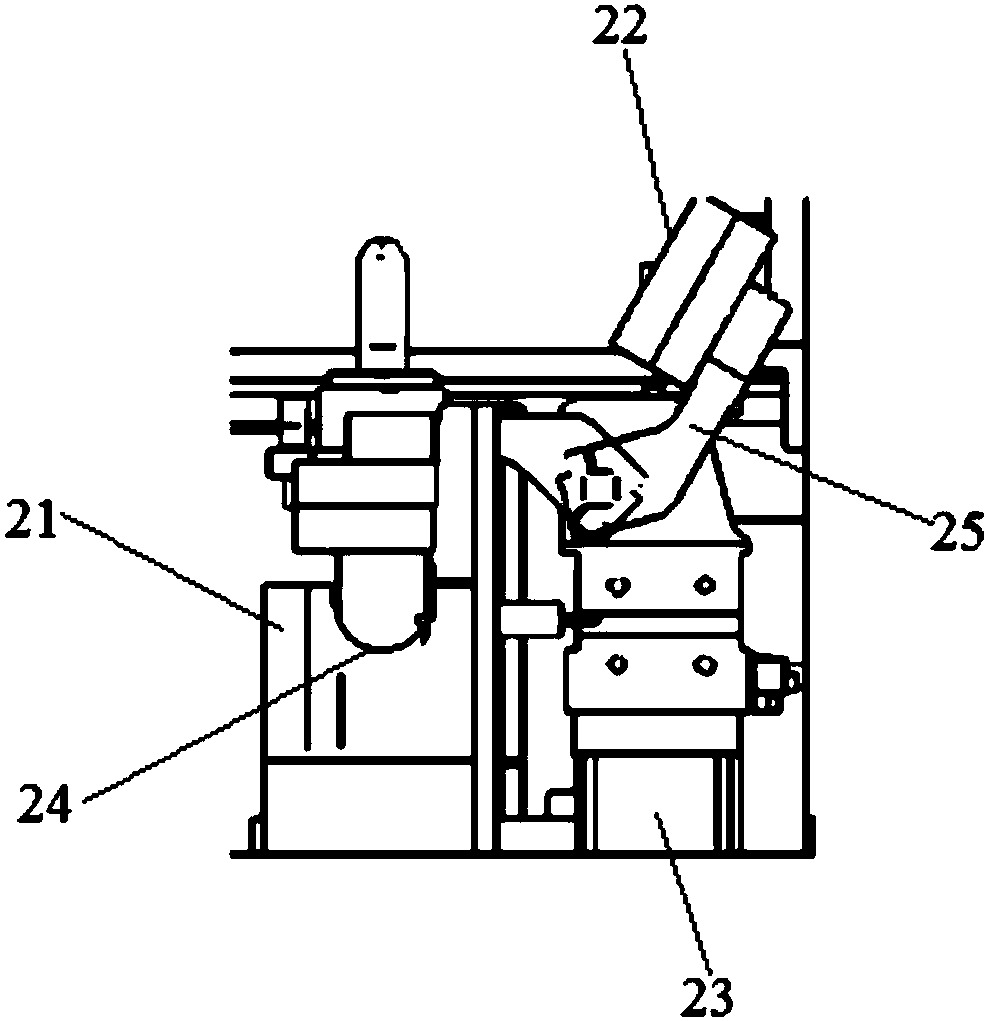 Brake disc end jump detecting device