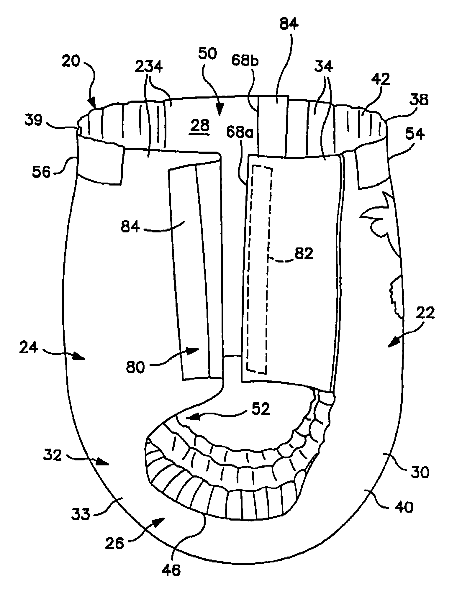 Thin, flexible, low capacity absorbent article with leakage protection