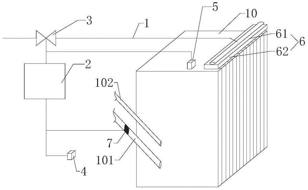 Auxiliary device, method for improving refrigeration energy efficiency of air conditioner, and air conditioner