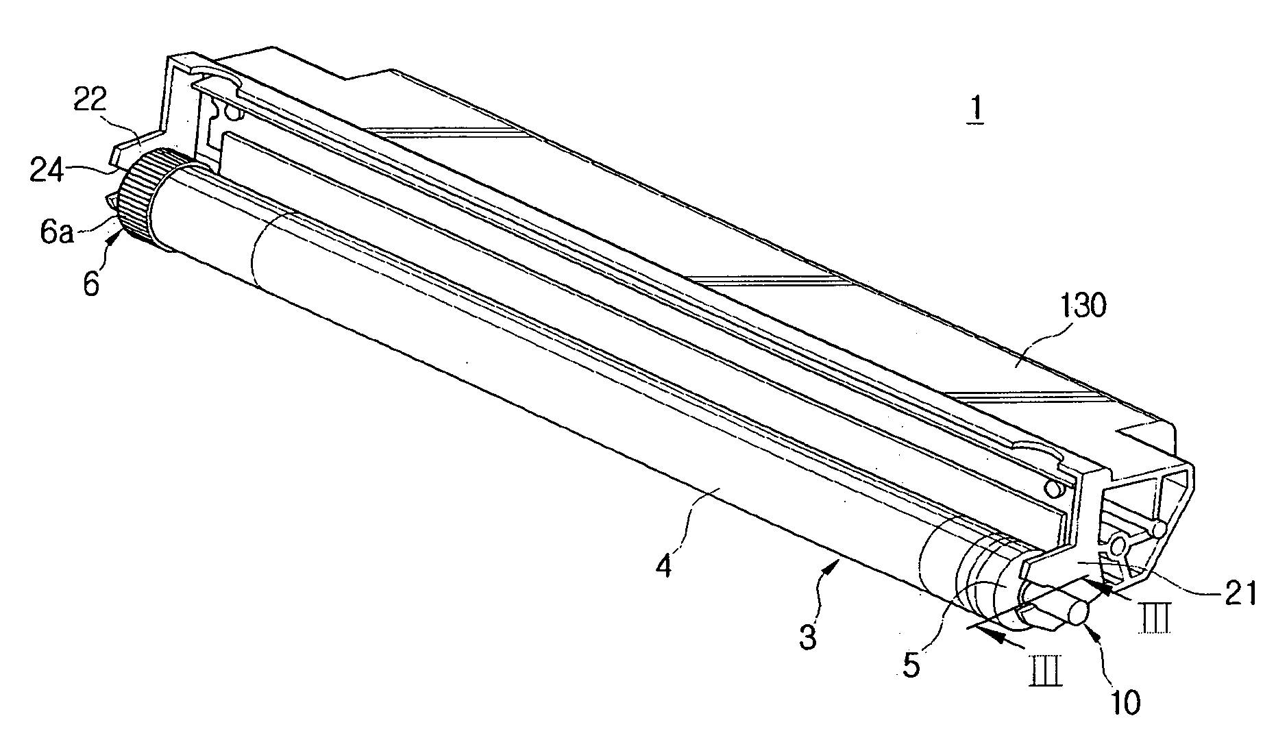 Photosensitive medium supporting apparatus, developing cartridge and image forming apparatus having the same and method to assemble and disassemble a developing cartridge