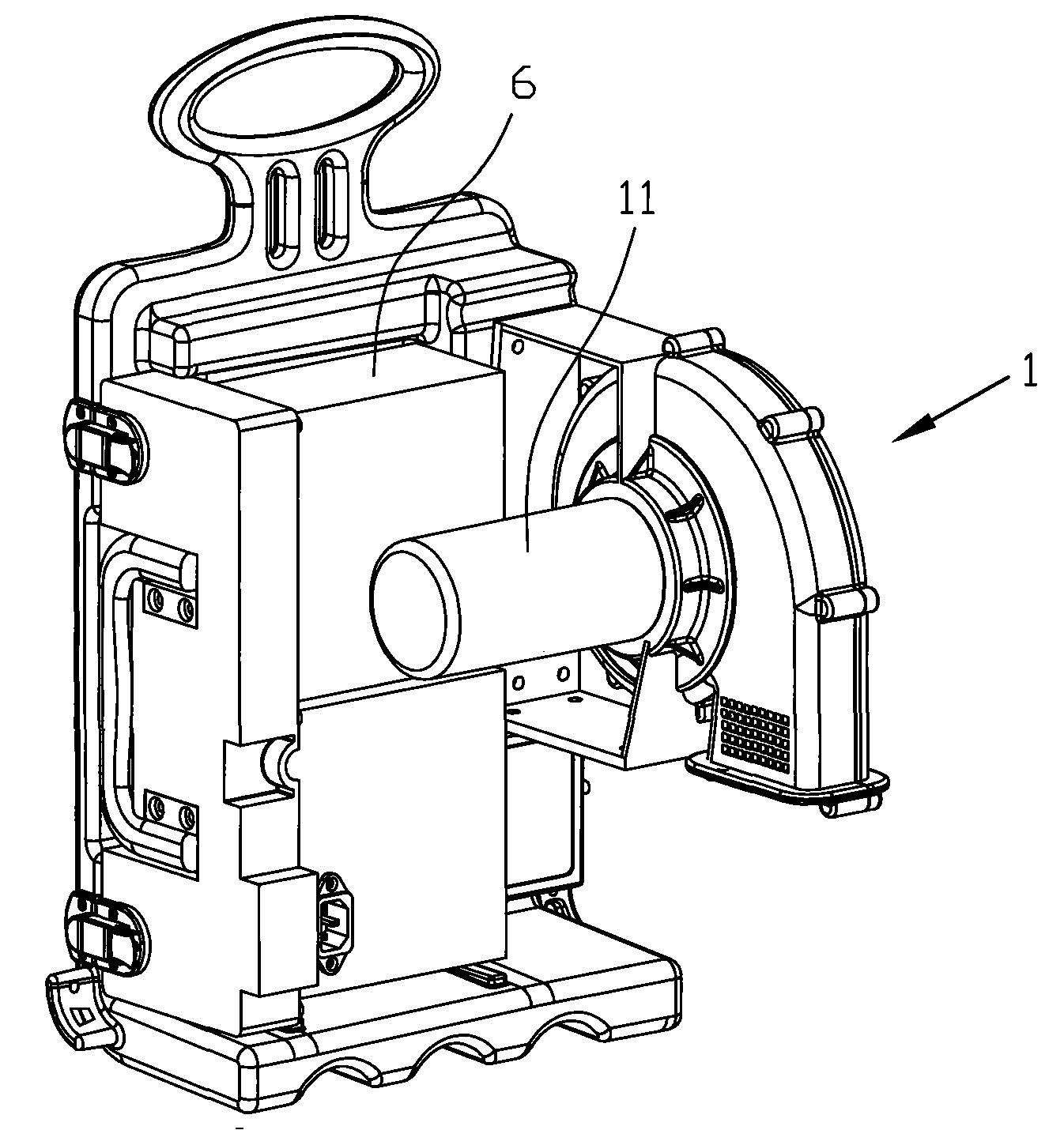 Small cotton picker