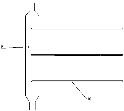 Liquid-cooling heat dissipation device for heat pipe of high-rate lithium-ion power battery module