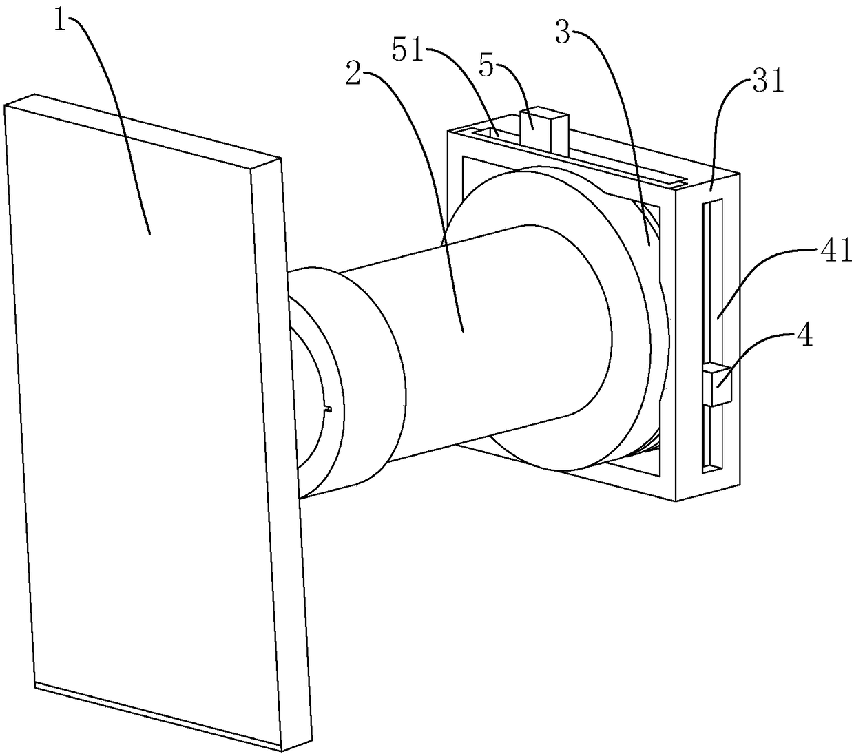 Project supervision and construction management informatization device