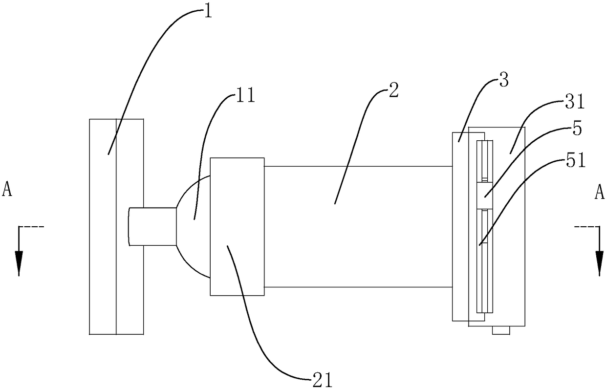 Project supervision and construction management informatization device