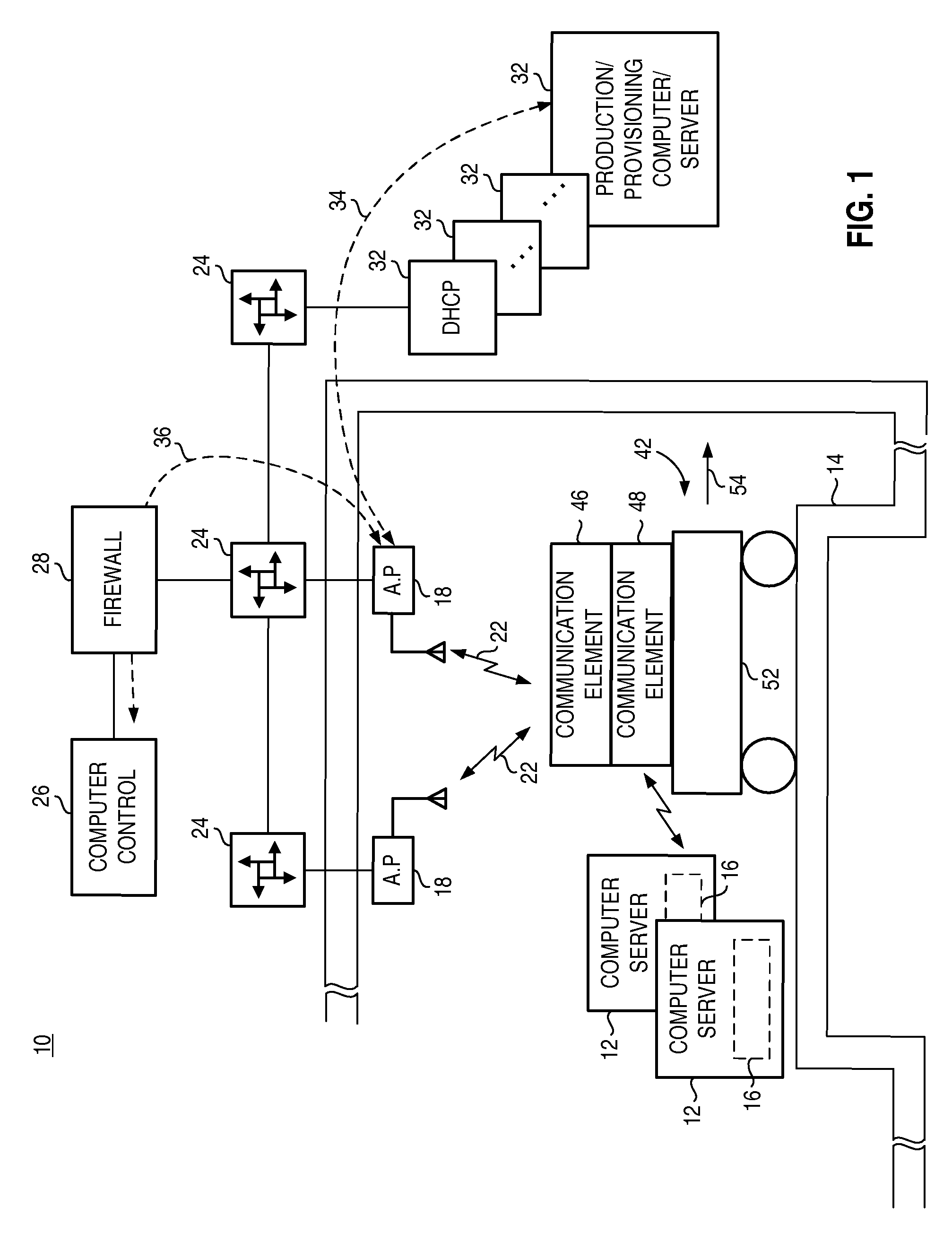 Assembly, and associated method, for provisioning computer device with computer data