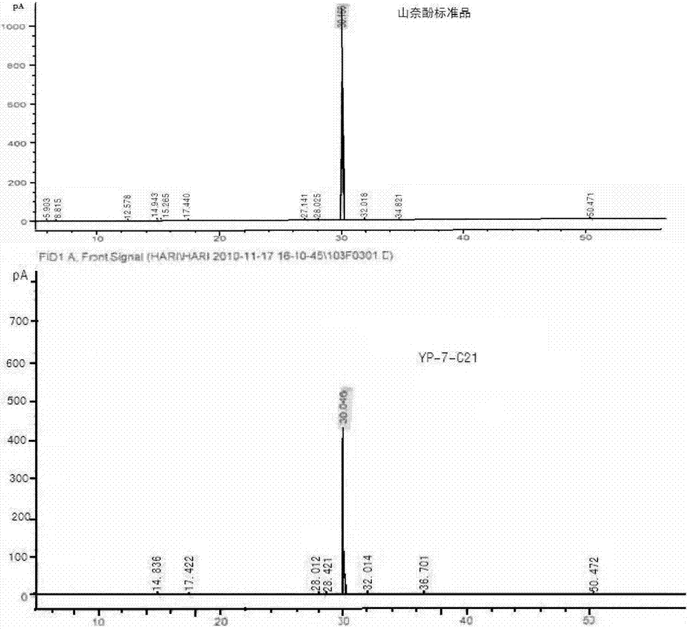 Separation method for dermatophagoides farinae allergy resistant active substance in propolis