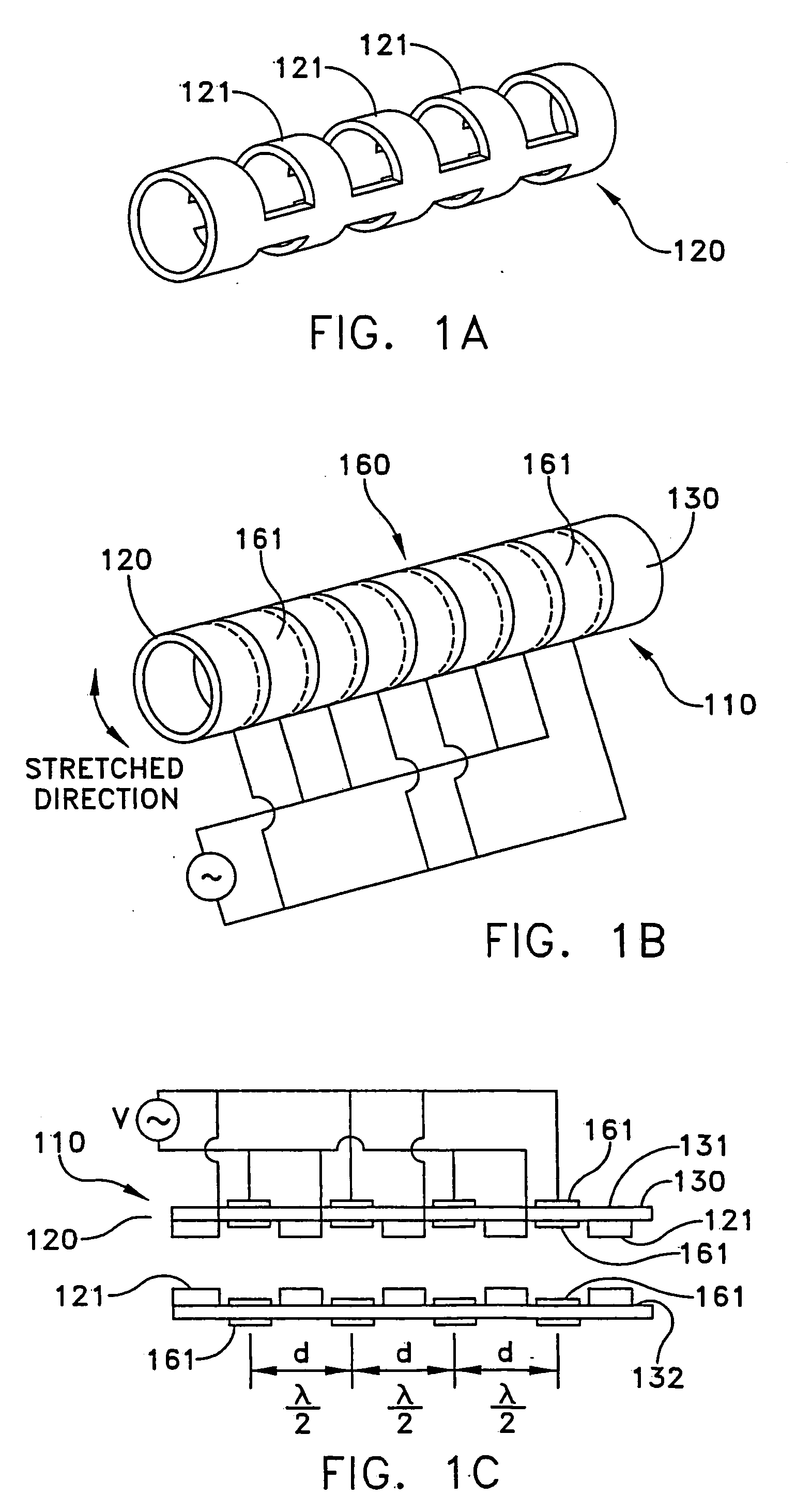 Handheld device having ultrasonic transducer for axial transmission of acoustic signals