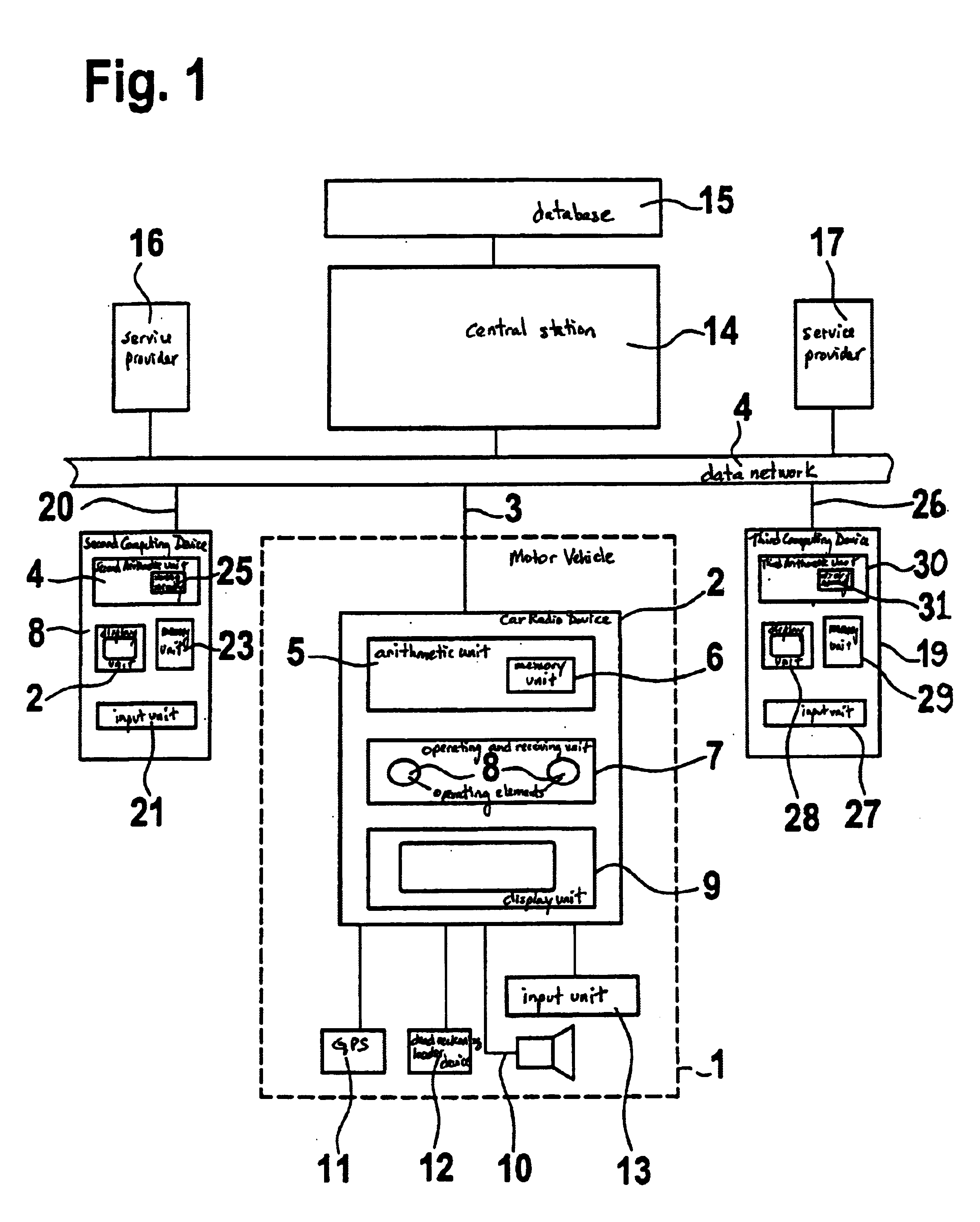 Method for determining and outputting travel instructions