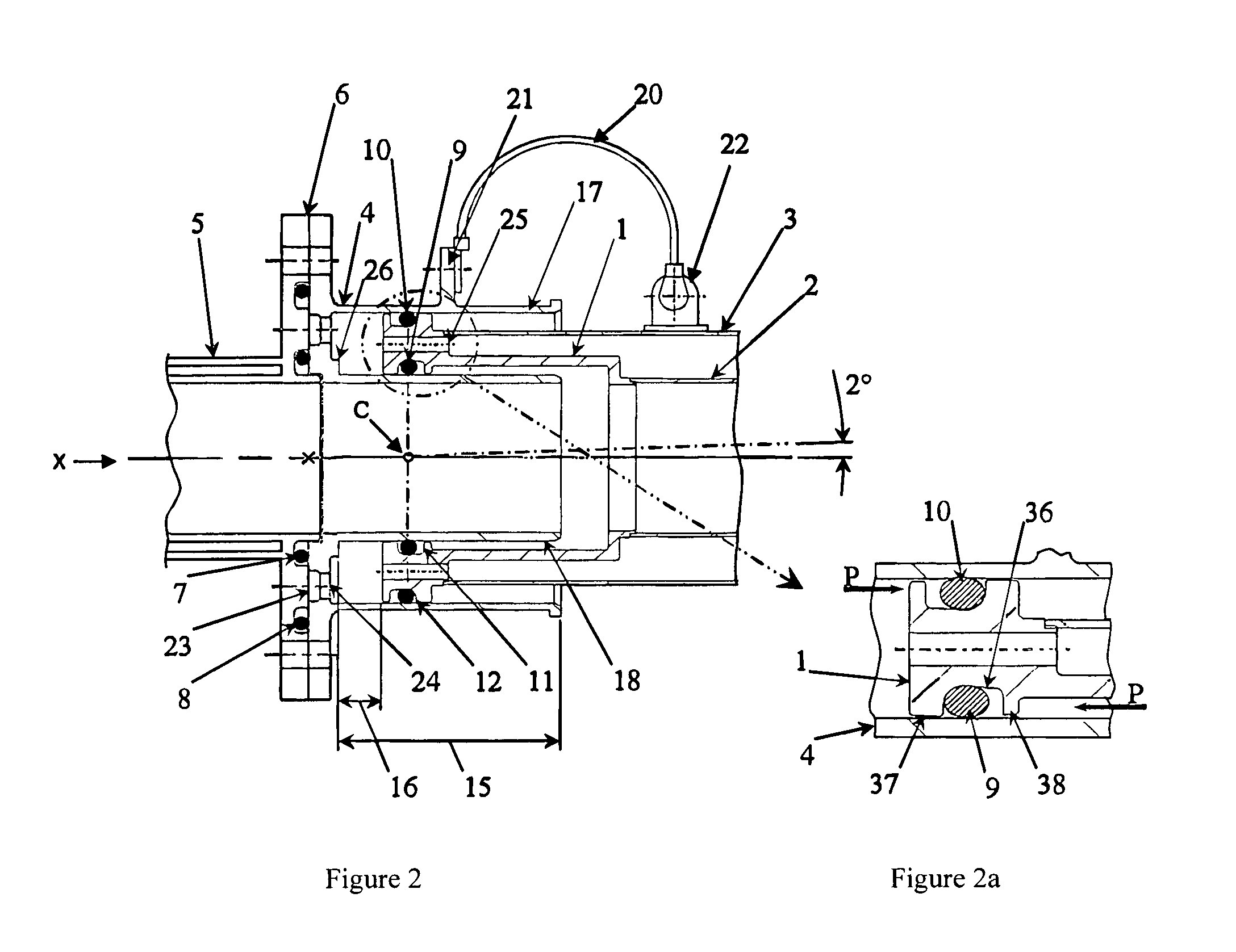 Aircraft fuel pipe coupling