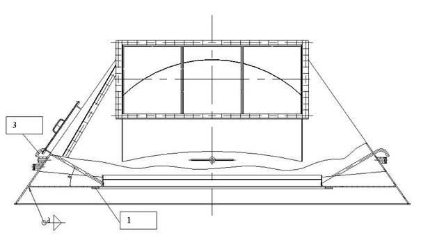 Labyrinth seal structure of powder concentrator