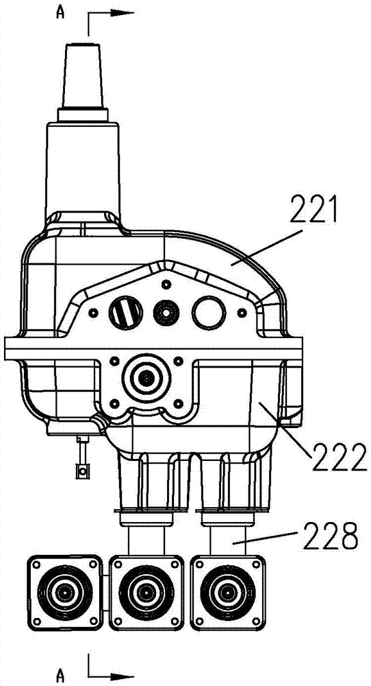 Solid insulating ring main unit