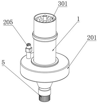 A sampler for underwater water quality testing