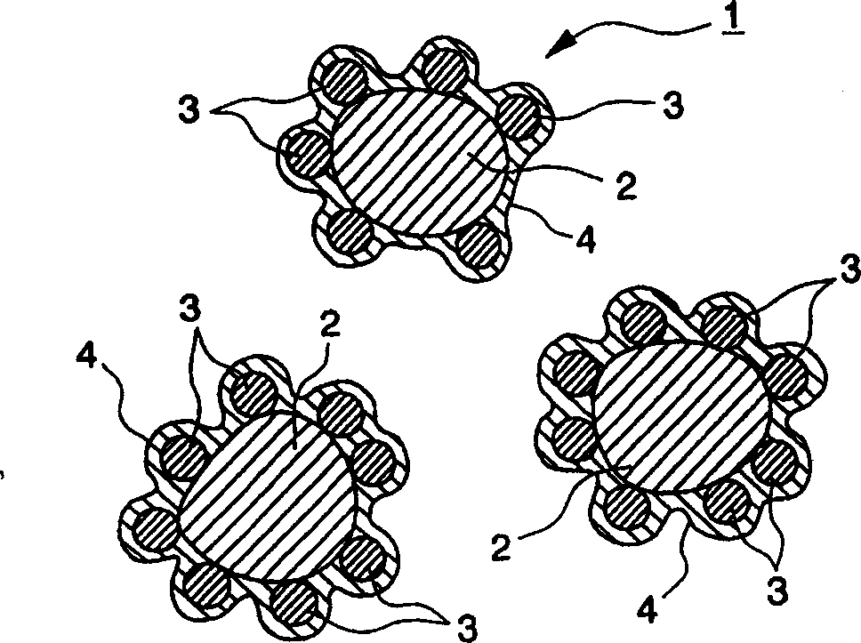 Carbon-containing material and lithium secondary cell containg the same material