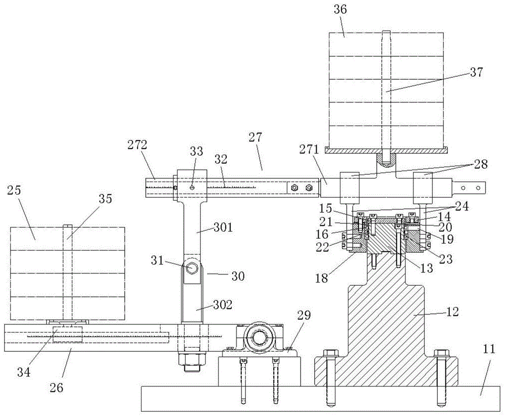 Bearing static performance testing apparatus