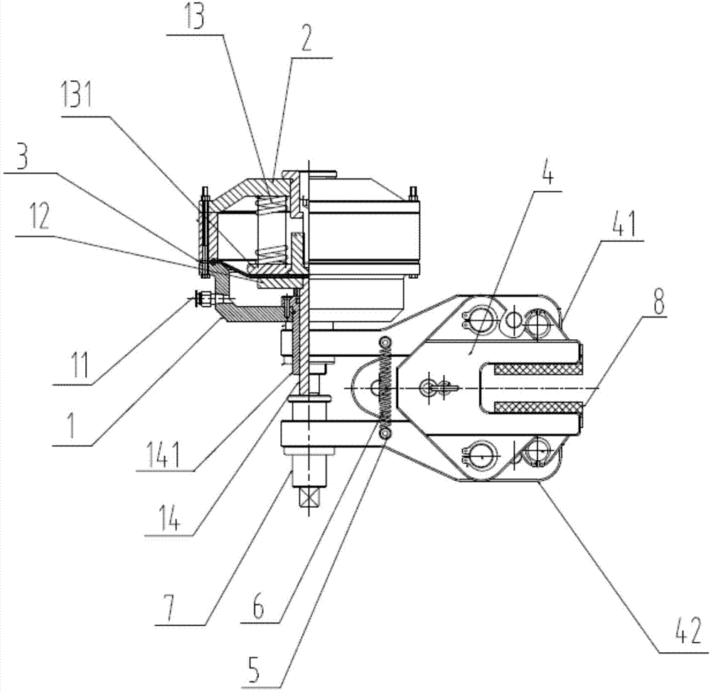 Pneumatic brake